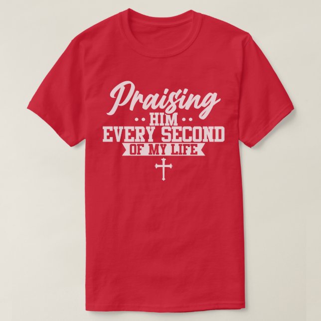 T-shirt Christian Le Louer chaque seconde de ma vie (Design devant)