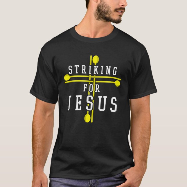 T-shirt Christian Marimba Adoration Percussion Front Ensem (Devant)