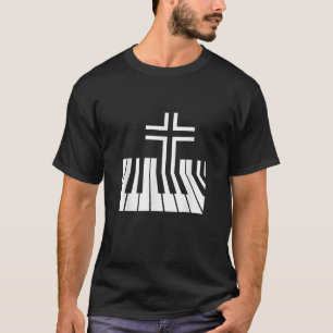 T-shirt Christian Piano Player Gift Piano Teacher Clavier