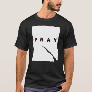 T-shirt Christian Pray