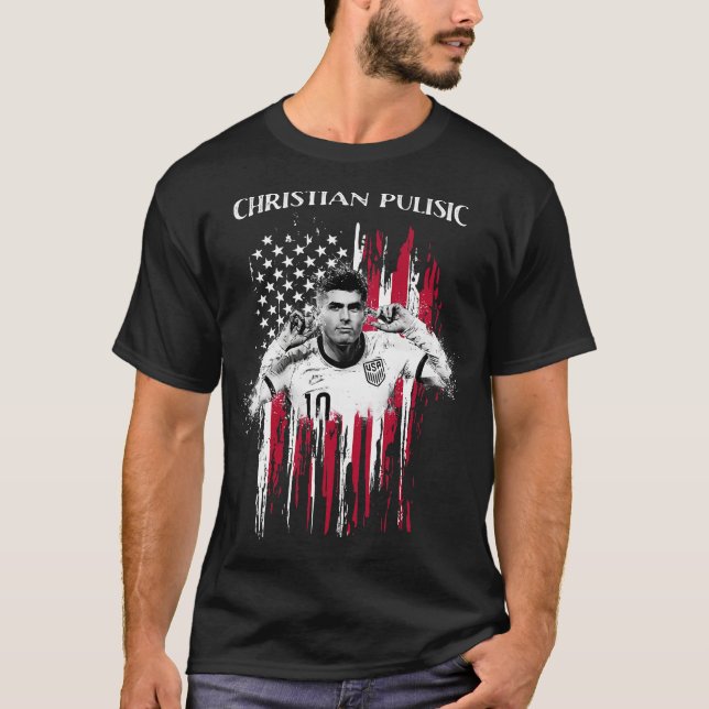 T-shirt Christian Pulisic (Devant)