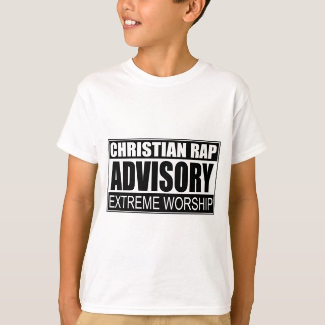 T-shirt Christian Rap Conseil... (Devant)