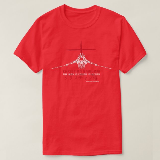 T-shirt Christian Samurai  (Design devant)