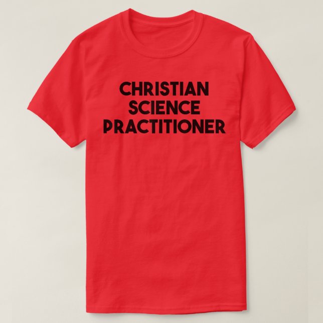 T-shirt Christian Science Practitioner  (Design devant)