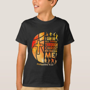 T-shirt Christian Sketll Hommes Garçons Joueur Équipe Reli