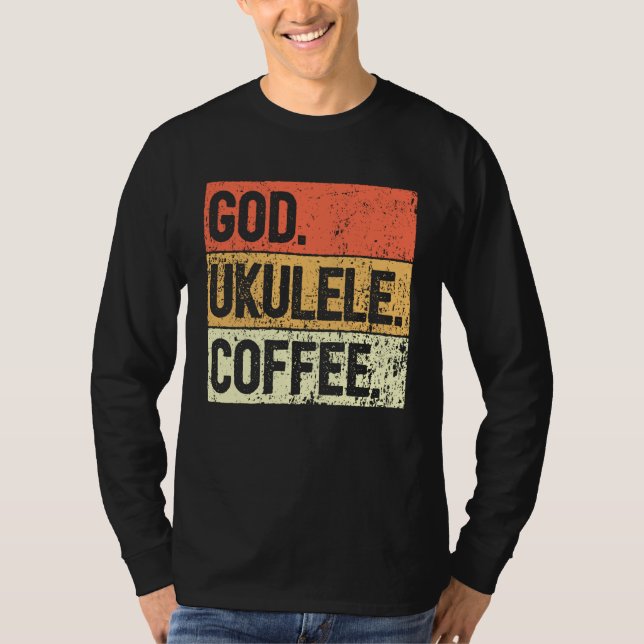 T-shirt Christian Ukulele Player Worship Ukulele Church Uk (Devant)