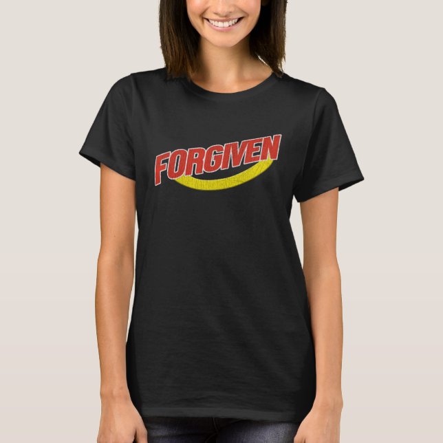 T-shirt Christian   Vintage Forgiven Christian Graphic (Devant)