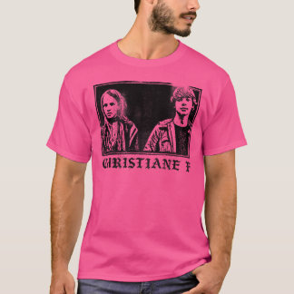 T-shirt Christiane F Deutsche Nouveau film de culture d'on