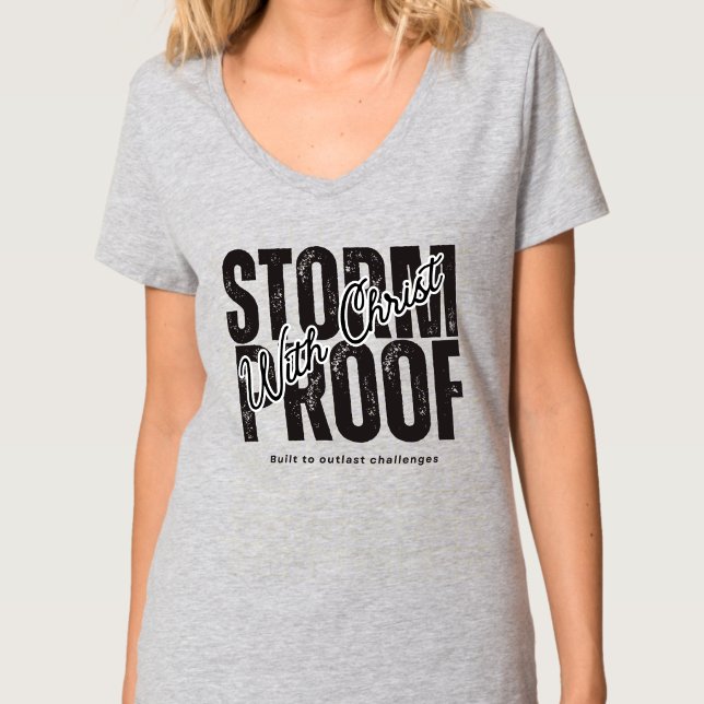 T-shirt Christianisme Prière Foi Écriture Graphique (Créateur téléchargé)