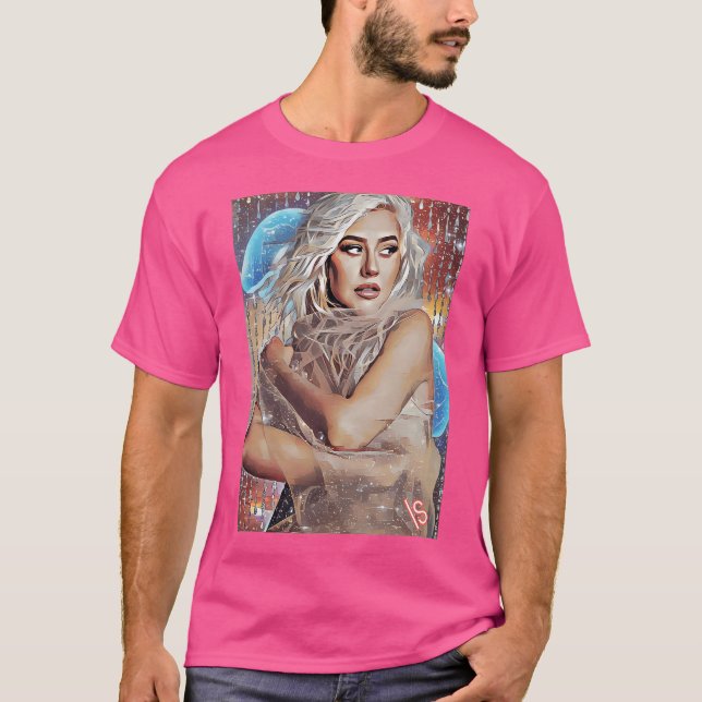 T-shirt Christina Aguilera (Devant)