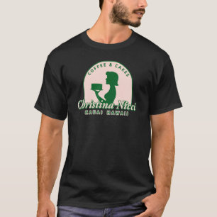 T-shirt Christina Nicci Café et gâteaux 888 christinanicci