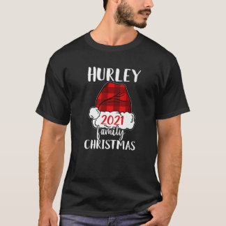 T-shirt Christmas 2021 Hurley Matching Pajama Santa Hat