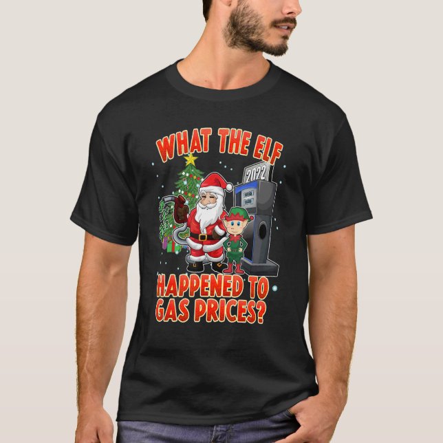 T-shirt Christmas 2022 What the Elf (Devant)