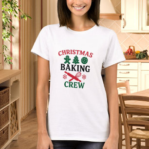T-shirt Christmas Baking Crew Maman