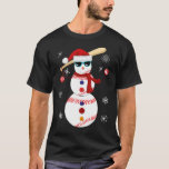 T-shirt Christmas Baseball Snowman Santa Hat Équipe Cadeau<br><div class="desc">Christmas Baseball Snowman Santa Hat Cadeau de base-ball de l'équipe de cadeaux amour. baseball, drôle, lanceur, attrapeur, softball, ballon, homerun, sport, athlète, ventilateur de baseball, baseball drôle, maman, baseball, joueur, jour, jeu, cadeau, amour, mlb, joueur, sport, équipe, 2022, 6 4 3 2 baseball chemise, 6 4 3 double play, 6432...</div>