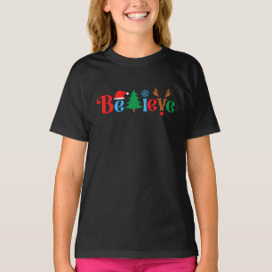 T-Shirt Christmas Believe