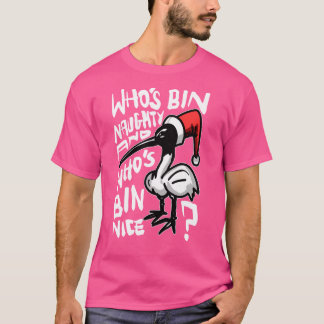 T-shirt Christmas Bin Chicken Australian Bin Chicken Chris