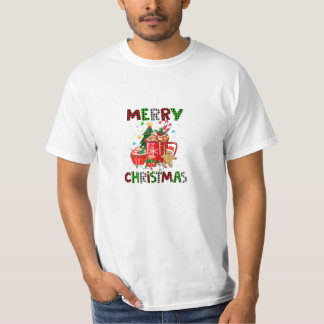 T-shirt Christmas Coffee Biscuit Lover