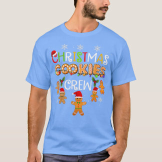 T-shirt Christmas Cookie Baking Crew Funny Pajamas Family 