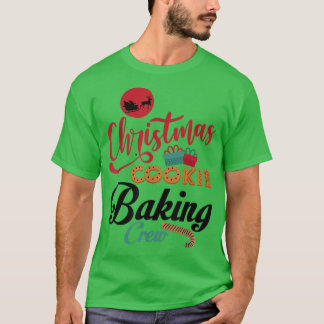 T-shirt Christmas Cookie Baking Crew Gingerbread Team Sant