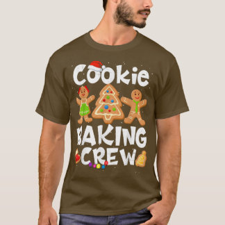 T-shirt Christmas Cookie Baking Crew Xmas Cookie Exchange