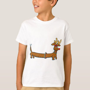T-shirt Christmas Dachshund