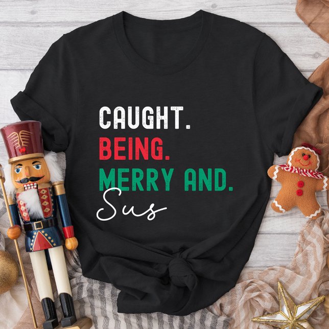 T-shirt Christmas Family Matching Funny Naughty List Gen Z (Créateur téléchargé)