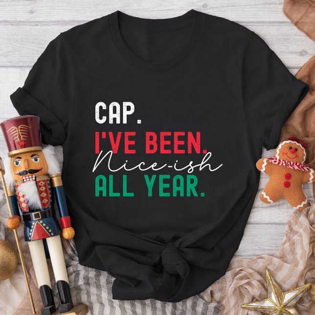 T-shirt Christmas Family Matching Funny Naughty List Gen Z (Créateur téléchargé)