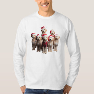 T-shirt Christmas Goldendoodle, Xmas Labradoodle chien