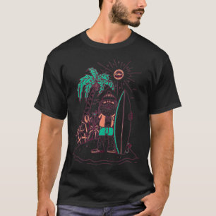 T-shirt Christmas in July Funny Summer Santa