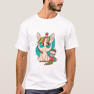 T-shirt Christmas Kawaii Unicorn