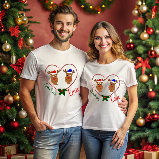 T-shirt Christmas Love (Créateur téléchargé)