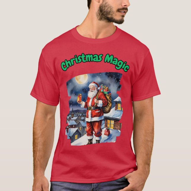 T-shirt Christmas Magic (Devant)
