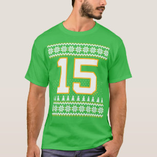 T-shirt Christmas Mahomes 15 Kansas City Sports