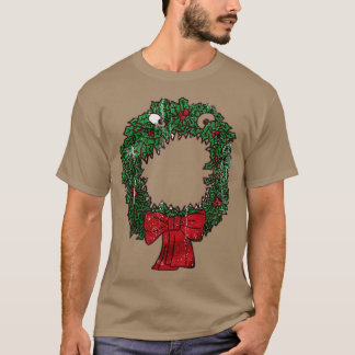 T-shirt Christmas Nightmare Wreath Funny