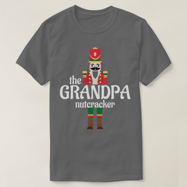 T-SHIRT CHRISTMAS NUTCRACKER COSTUME LE GRANDPA NUTCRACKE (Design devant)