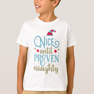 T-shirt Christmas Père Noël drôle Dire Typographie d'Humou