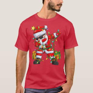 T-shirt Christmas Santa Claus Dabbing Dance, 2021 Xmas San