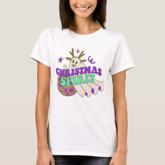 T-shirt Christmas Spirit Unisex T-Shirt, Holiday Shirt, Gi