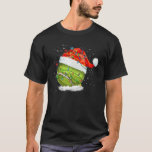 T-shirt Christmas Tennis Ball Santa Hat Funny Noël Pajama<br><div class="desc">Noël Tennis Ball Santa Hat Funny Xmas Pajama Boys_fullprint</div>