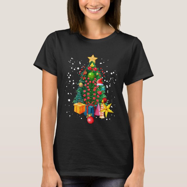 T-shirt Christmas Tree Christmas Pyjamas  2 (Devant)