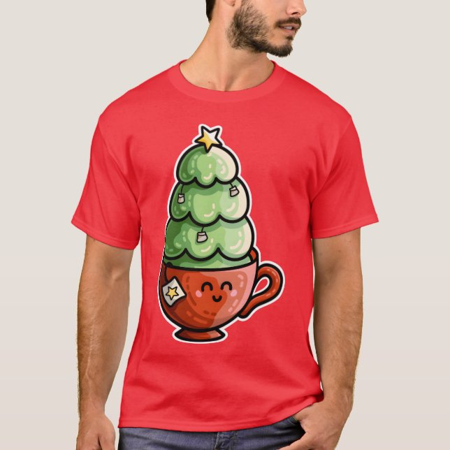 T-shirt Christmasea rétro (Devant)