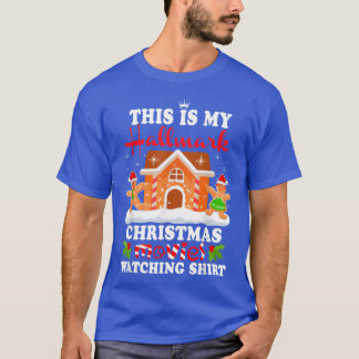 T-shirt Christmashis est mon Hallmarks Movie Watch garçon