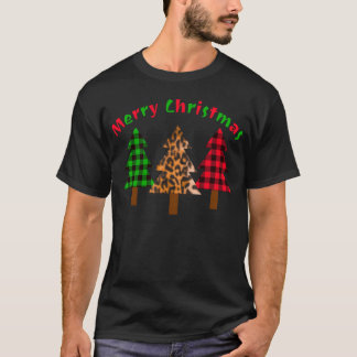 T-shirt Christmasree Joyeux Noël Joué Noël Joué Joie de No