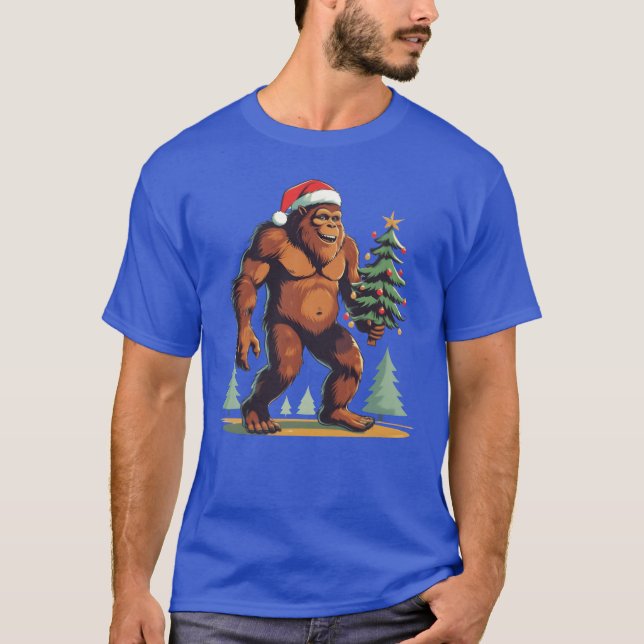 T-shirt Christmasree Santa Hat fille (Devant)