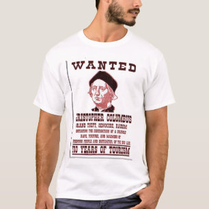 T-shirt Christophe Colomb RECHERCHÉ