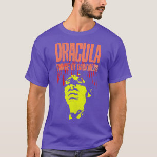T-shirt Christopher Lee Vintage Dracula Vampire Horreur