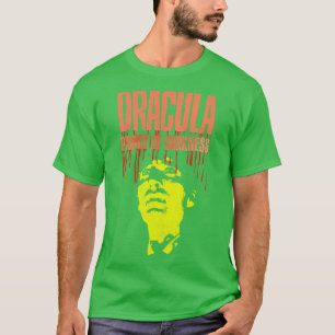 T-shirt Christopher Lee Vintage Dracula Vampire Horreur