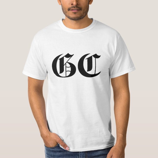 T-shirt CHROMATOGRAPHIE GAZEUSE - customisée (Devant)