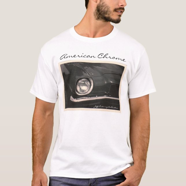 T-shirt Chrome américain #4 (Devant)